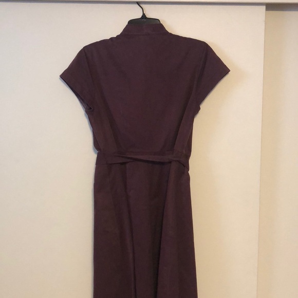 Purple 3/4 Length dress - Picture 4 of 4